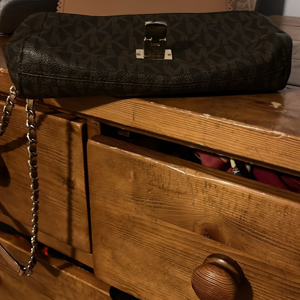 Michael Kors Brown and Black Shoulder Bag - Picture 12 of 16
